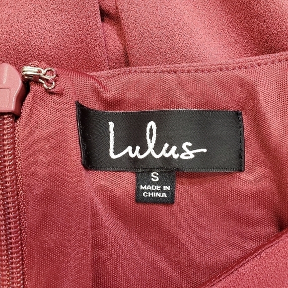 Lulu's ROSE FORMAL MAXI DRESS - Picture 12 of 14